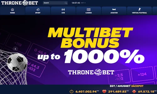 Throne Bet Tanzania mobile app mockup